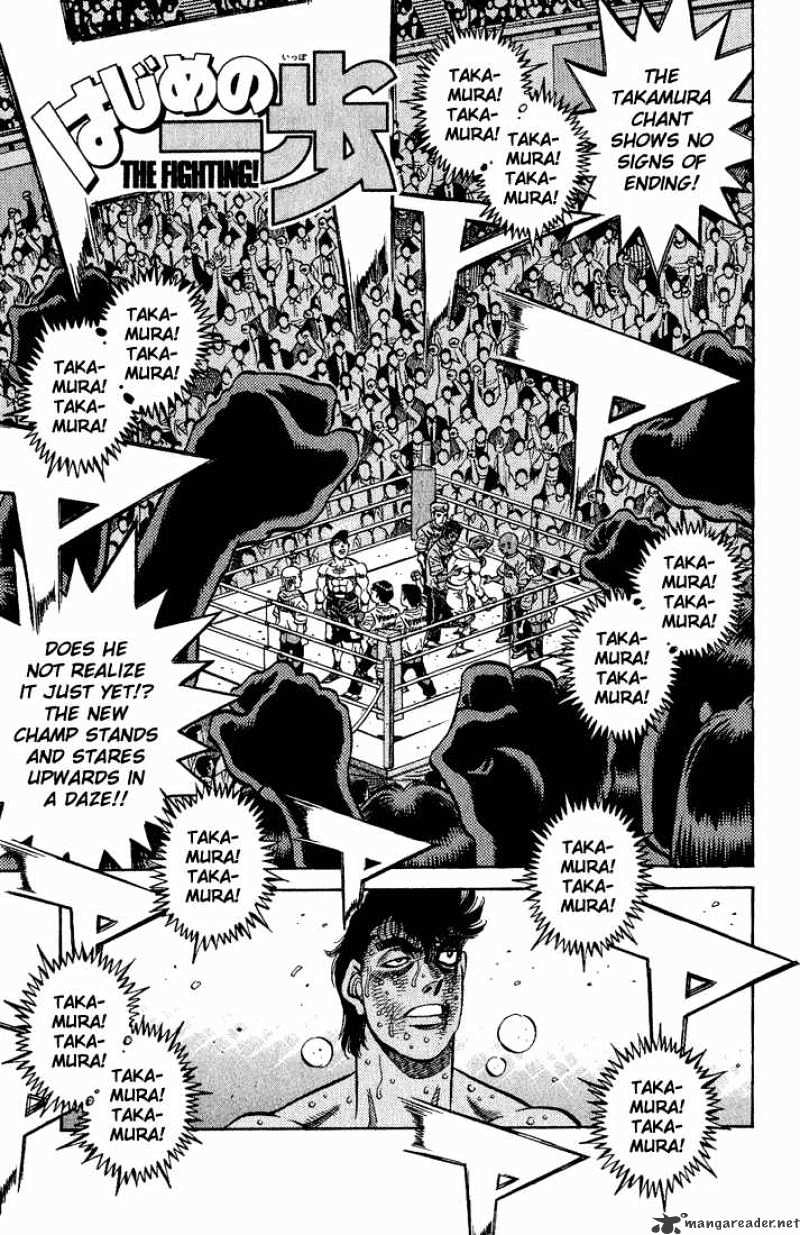 Hajime no Ippo: Fighting Spirit, Chapter 556 image 01